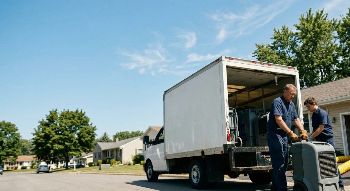 Water Damage Cleanup in Upland, IN near me